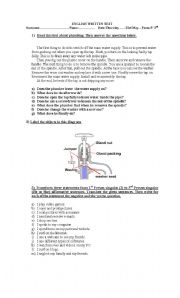 English worksheet: The second version of technical vocabulary test