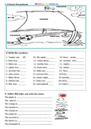 English Worksheet: Ativicties