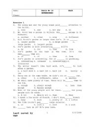 Determiners (MCQ)