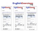 English Worksheet: Instructions for pupils: How to get to their online notebook on the ESL site