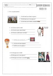 English Worksheet: REVIEW USED TO