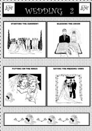 WEDDING PART II - Flash Cards