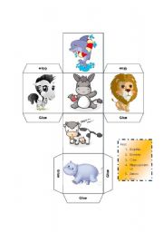 DICE - LEARNING ABOUT MAMMALS -KEY INCLUDED