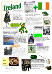 English Worksheet: IRELAND
