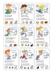 English Worksheet: At the Sport Centre - asking and giving personal information