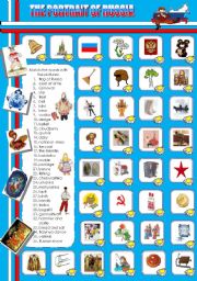 English Worksheet: THE PORTRAIT OF RUSSIA