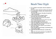 Beach Time Glyph