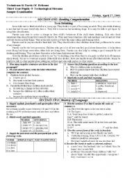 English Worksheet: Teen Drinking (Author-Bouabdellah)