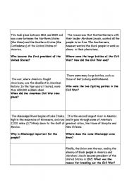 English worksheet: A bit of history 1