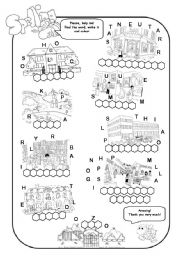 English Worksheet: PLACES