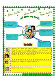 English Worksheet: speaking topic!