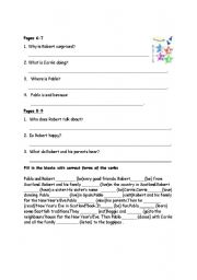 English worksheet: New years Eve page 3