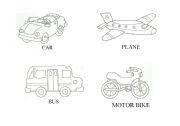 English Worksheet: Transport Flashcards