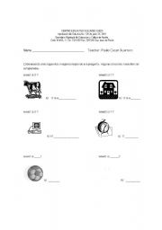 English Worksheet: what is it?