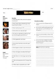 Back to the Future II-Worksheet 1