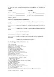 English Worksheet: Supertramp - The Logical song