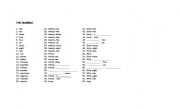 English worksheet: Numbers from 1 to 60