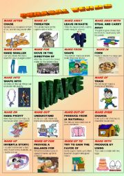 PHRASAL VERBS/MAKE