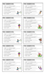 English Worksheet: Find Someone Who... (weekend news)