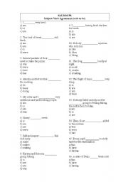 English Worksheet: Verb To Be