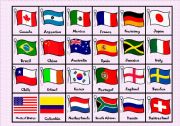 Bingo (countries) fully editable