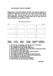 English worksheet: GAME - Find the carrots