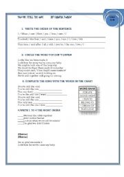 English Worksheet: SONG CLUB