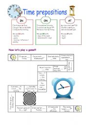 Time Prepositions