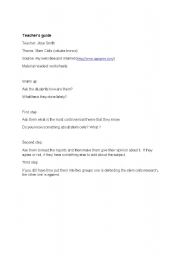 English Worksheet: stemcells
