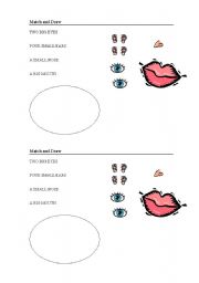English Worksheet: Read and draw monsters