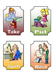 Action Verb Flashcards (9 of 12)