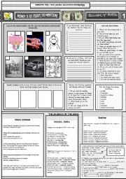 English Worksheet: MONEYS TOO TIGHT TO MENTION - SIMPLY RED - PART 01 - FULLY EDITABLE AND CORRECTABLE