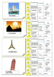 English Worksheet: Conversation cards_Travel Agency