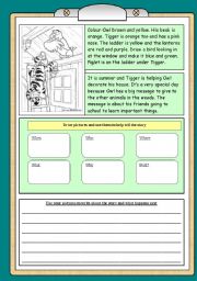 English Worksheet: Working with words