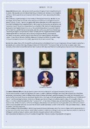 English Worksheet: HENRY VIII