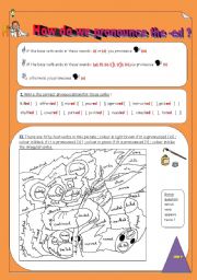 How do we pronounce the -ED ? (number 2) + key