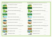 English Worksheet: Describing landscape