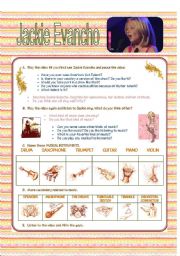 English Worksheet: ORAL SKILLS - JACKIE EVANCHO 