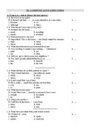 English Worksheet: Question words