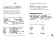 English Worksheet: relative clause 