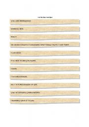 English Worksheet: Describing taste of Food