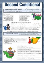 English Worksheet: Second conditional