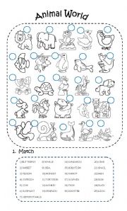 Animal World (2 PAGES)