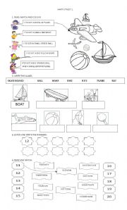 Big and Small - ESL worksheet by MPilar