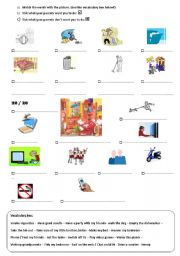 English Worksheet: What do your parents want you to do ?