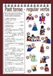 Past tense - regular verbs