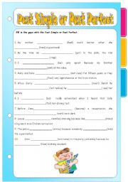 Verb series  4- past simple vs past perfect