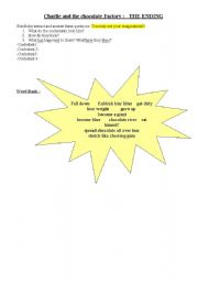 English worksheet: video description