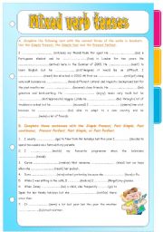 Verb series 4- mixed tenses 