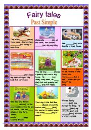 English Worksheet: Fairy tales